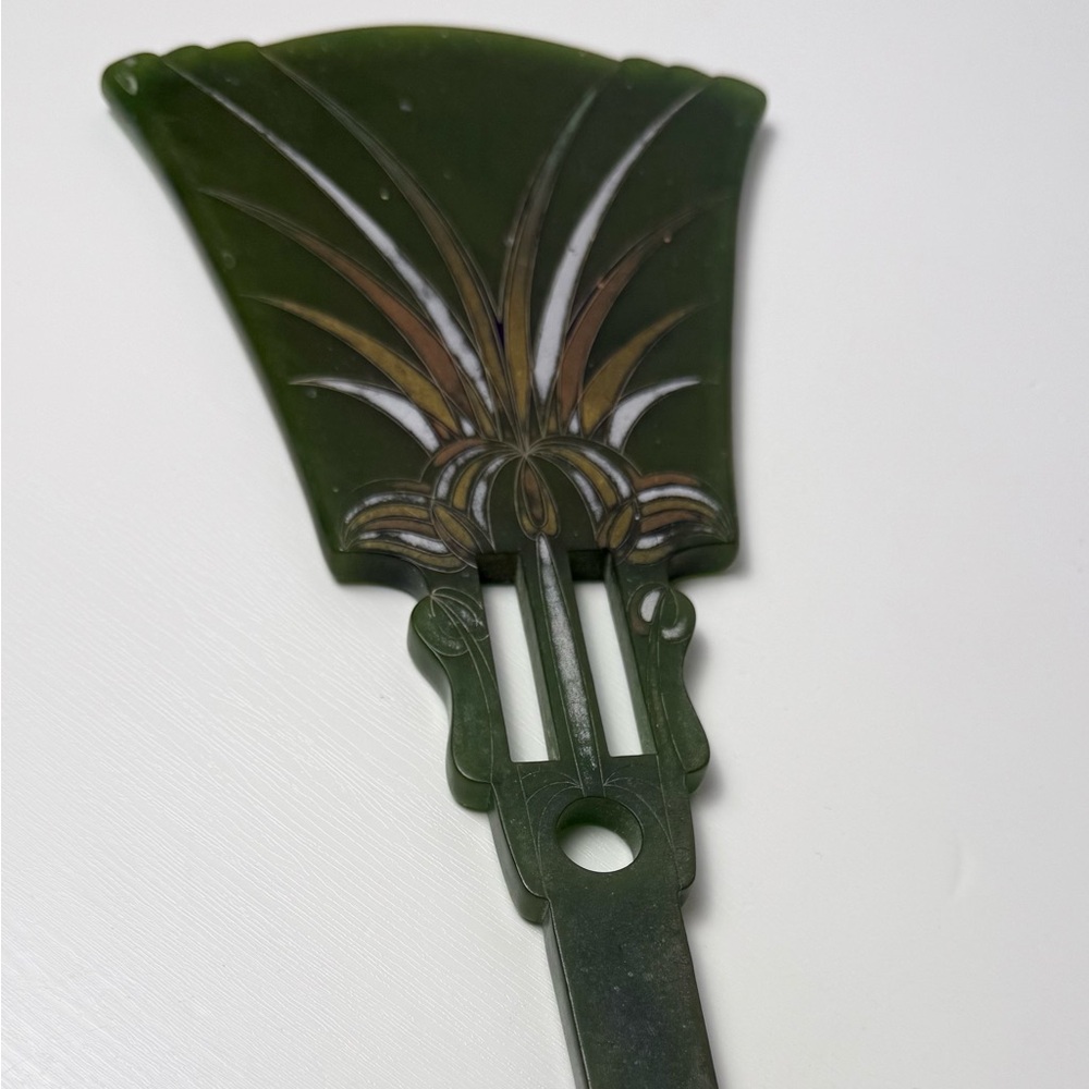 VTG ANTIQUE ART DECO AGALIN LA FUTURISTE  CATALIN HAND MIRROR